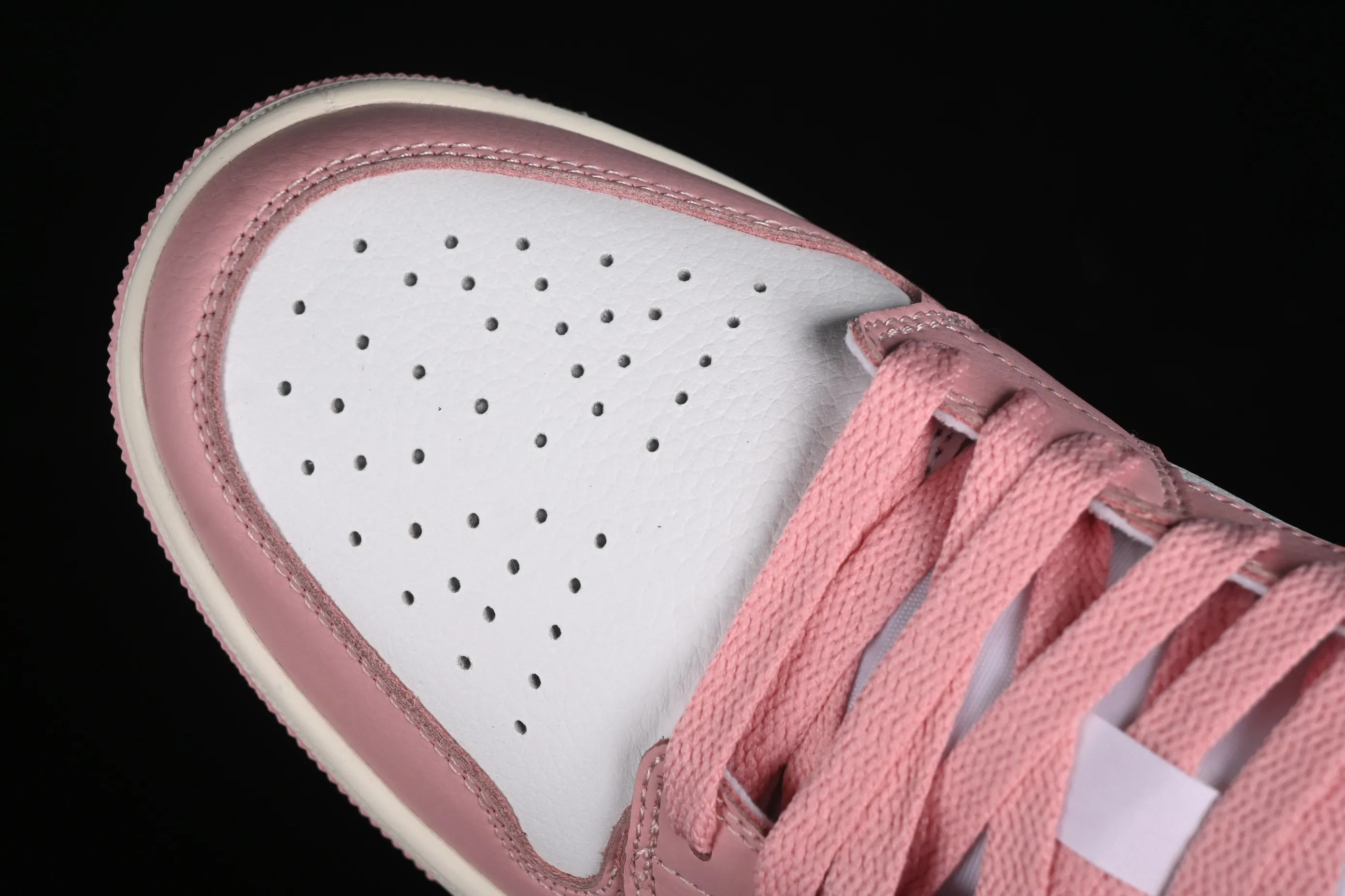All categories Air Jordan Jordan series basketball shoes Air Jordan 1 Low Air Jordan 1 Low AJ1 Joe 1 pink and white low-top cultural and casual sneakers DC0774-162